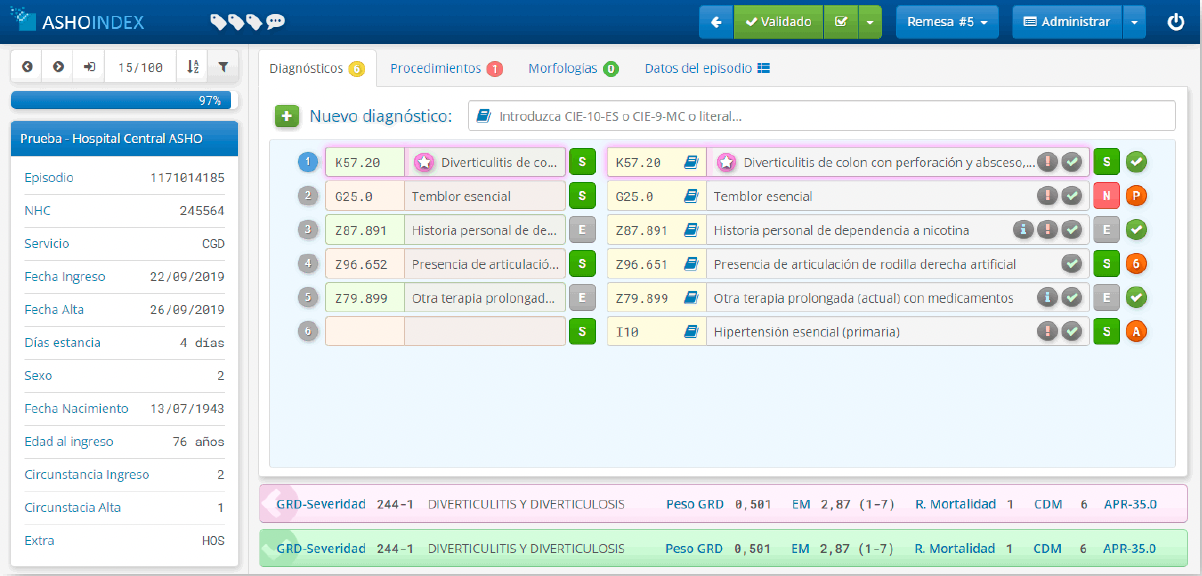 Auditoría GRD | ASHO | Solución al alcance de todos