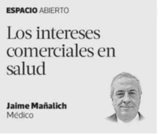 Columna de opinión del Dr. Jaime Mañalich