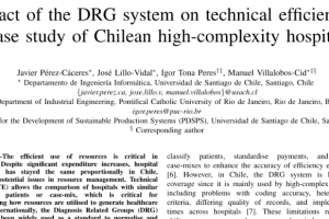 Estudio Impacto GRD en Chile